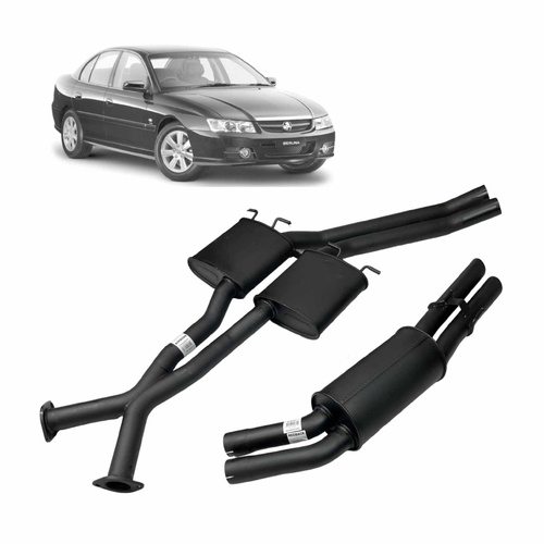 Redback Exhaust for Holden Commodore 5.7L V8 VT VX VY VZ And VZ V6 Or Supercharged Sedans - Cat Back With Mufflers