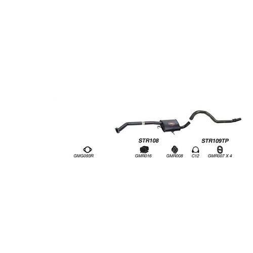 Redback Performance Exhaust System for Holden Commodore (01/1988 - 2000)