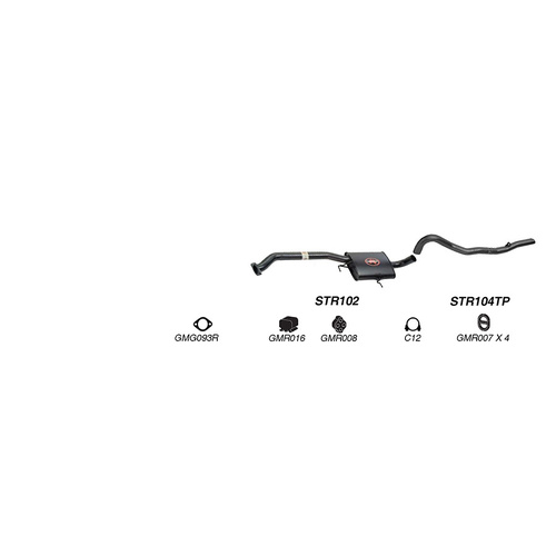 Redback Performance Exhaust System for Holden Commodore (08/1988 - 1997), Calais (08/1988 - 1997)