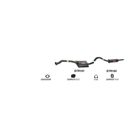 Redback Performance Exhaust for Holden VL Commodore Sedan