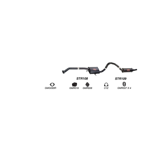 Redback Performance Exhaust System for Holden Commodore (01/1988 - 2000)