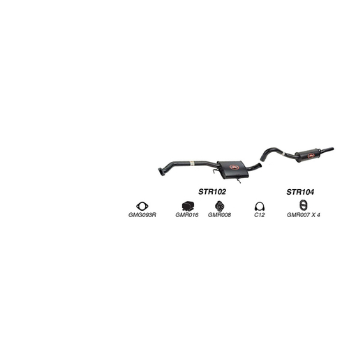 Redback Performance Exhaust System for Holden Calais (08/1988 - 09/1997), Commodore (08/1988 - 09/1997)