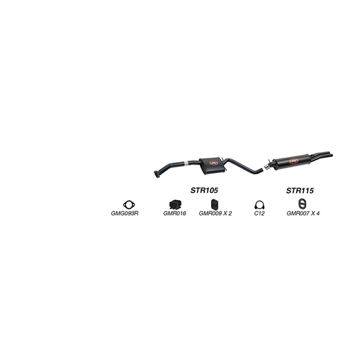 Redback Performance Exhaust System for Holden Calais (09/1991 - 09/1997), Commodore (09/1991 - 09/1997)