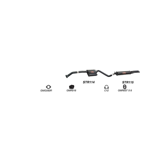 Redback Performance Exhaust System for Holden Statesman (04/1990 - 1995), Caprice (04/1990 - 1995)