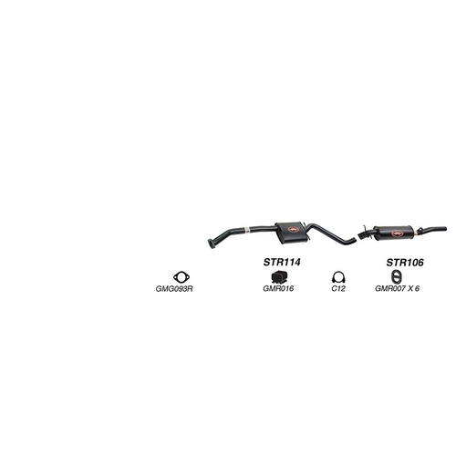 Redback Performance Exhaust System for Holden Statesman (03/1990 - 06/1999), Caprice (03/1990 - 06/1999)