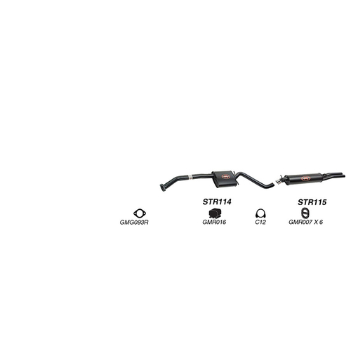 Redback Performance Exhaust System for Holden Caprice (03/1990 - 1999), Statesman (03/1990 - 1999)
