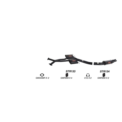Redback Performance Exhaust System for HSV Maloo (09/1997 - 2007), Senator (09/1997 - 2007), Maloo R8 (09/1997 - 2007), Avalanche (09/1997 - 2007), Ho