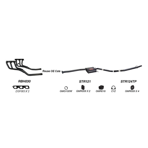Redback Performance Exhaust System for Holden Commodore (09/1997 - 2004)