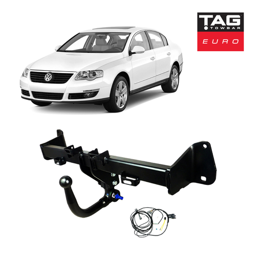 TAG Towbars European Style Tongue to suit Volkswagen Passat (03/2011 - 05/2015)