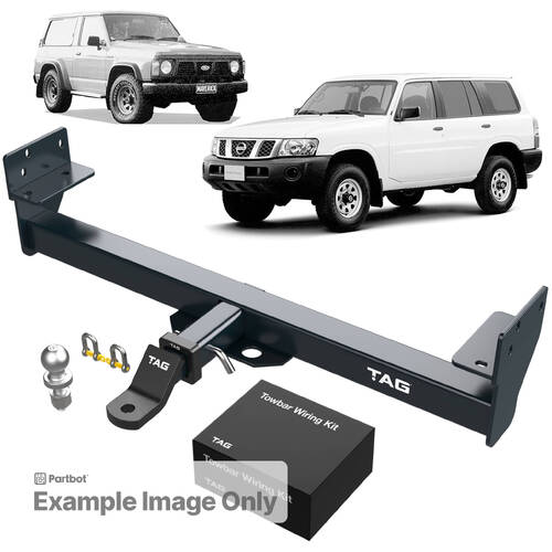 TAG Heavy Duty Towbar to suit Nissan Patrol (01/1997 - on) - Direct Fit Wiring Harness