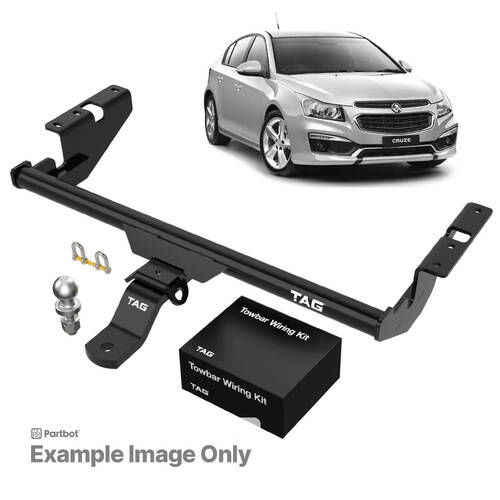 TAG Light Duty Towbar to suit Holden Cruze (05/2009 - 10/2016) - Direct Fit Wiring Harness