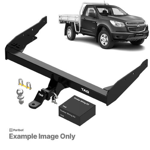 TAG Heavy Duty Towbar to suit Holden Colorado (01/2012 - 07/2020) - Direct Fit CAN-Bus Wiring Harness