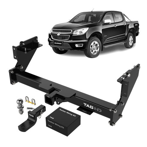 TAG Heavy Duty Towbar to suit Holden Colorado (01/2012 - 12/2020) - Direct Fit CAN-Bus Wiring Harness