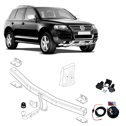 Brink Towbar to suit Volkswagen Touareg (09/2003 - 05/2010), Porsche Cayenne (09/2002 - on)