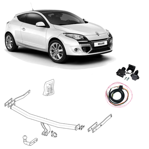 Brink Towbar to suit Renault Megane (11/2002 - on), Scénic (06/2003 - 12/2009), Grand Scénic (02/2007 - 10/2010)
