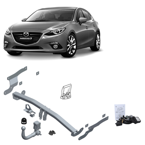 Brink Towbar to suit Mazda 3 (01/2014 - on)