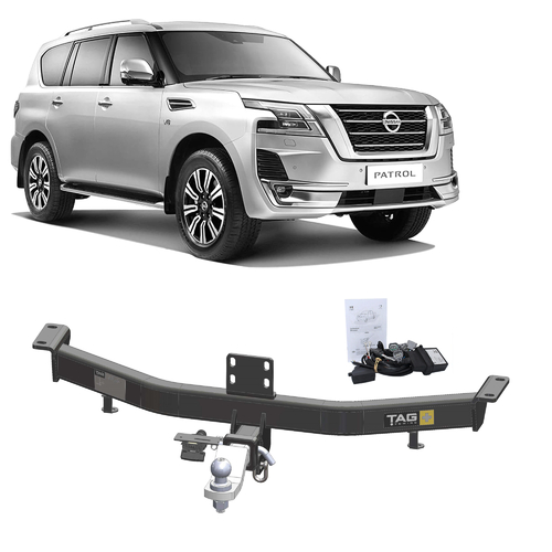 TAG Heavy Duty Towbar to suit Nissan Patrol (08/2019 - on) - Direct Fit CAN-Bus Wiring Harness