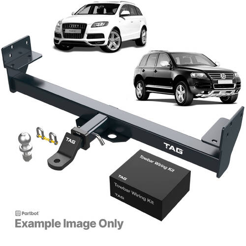 TAG Heavy Duty Towbar to suit Audi Q7 (03/2006 - 08/2015), Volkswagen Touareg (09/2003 - 2011) - Universal ECU