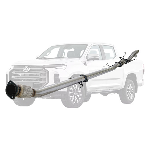Performance Exhaust for LDV T60 2.0L Turbo Diesel 4 Cyl Ute AWD 09/2021-ON 3 Inch DPF Back Exhaust