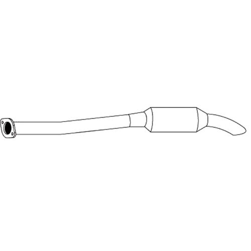 Redback MUFFLERS BOLT ON to suit Hyundai ILoad (01/2008 - 04/2018), IMAX (02/2008 - 04/2018)
