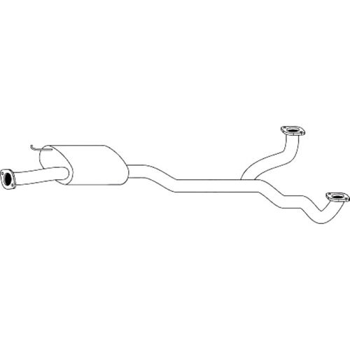 Redback MUFFLERS BOLT ON to suit Hyundai Santa Fe (05/2006 - 12/2009)
