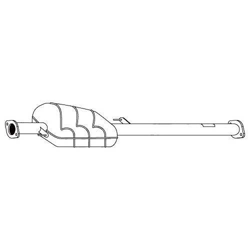 Redback Standard Replacement Exhaust for Hyundai Tucson (08/2004 - 01/2010), KIA Sportage (08/2004 - 01/2010)