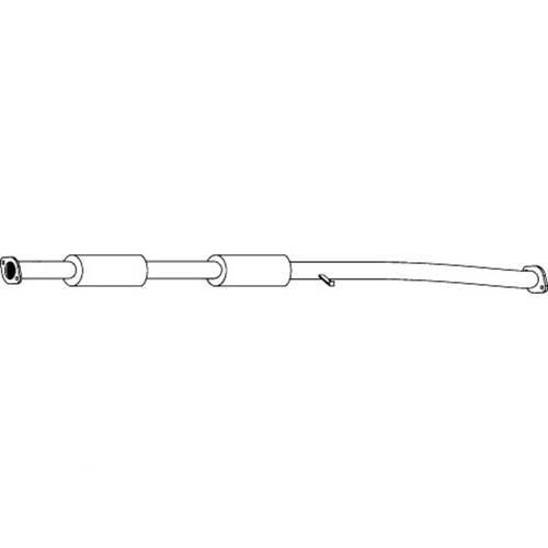 Unbranded MUFFLERS BOLT ON to suit Subaru Impreza (03/1996 - 10/2000)