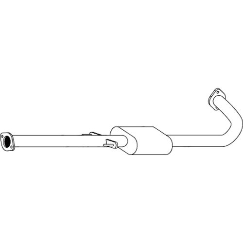 Redback MUFFLERS BOLT ON to suit Hyundai i30 (10/2007 - 11/2011)
