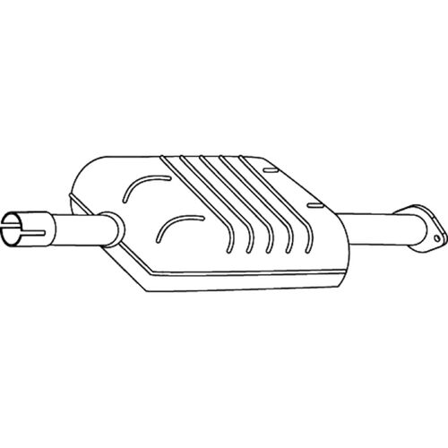 Redback MUFFLERS BOLT ON to suit Ford Escape (03/2001 - 03/2008)