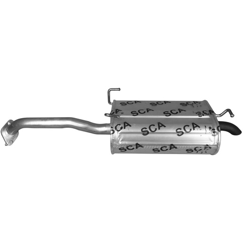 Redback Standard Replacement Exhaust for Hyundai Accent (06/2000 - 12/2006)