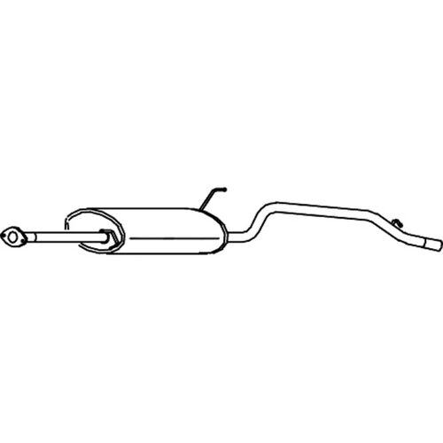 Unbranded Mufflers Bolt On to suit Daihatsu Terios (07/1997 - 10/2006)
