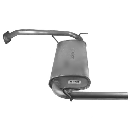 Redback Standard Replacement Exhaust for Ford Laser (07/1994 - on), Mazda 323 Astina (07/1994 - on)