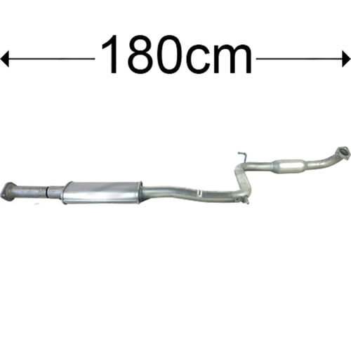 Redback MUFFLERS BOLT ON to suit Mitsubishi Magna (06/1999 - 09/2005)