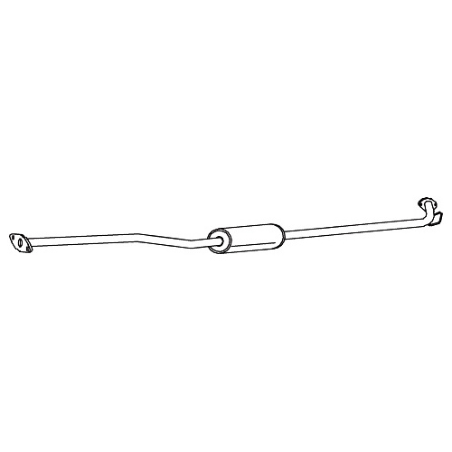 Redback Standard Replacement Exhaust for Nissan X-TRAIL (10/2001 - 01/2006)