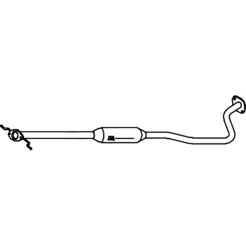 MUFFLERS BOLT ON to suit Mazda 121 (11/1990 - 1997)