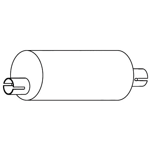 Redback Standard Replacement Exhaust for Holden Rodeo (07/1984 - 02/2003), Jackaroo (07/1984 - 02/2003)