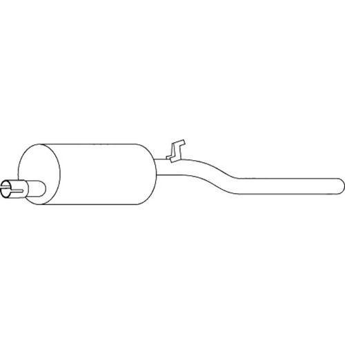 Unbranded MUFFLERS BOLT ON to suit Ford Maverick (02/1988 - 03/1994), Nissan Patrol (01/1988 - 12/1997)