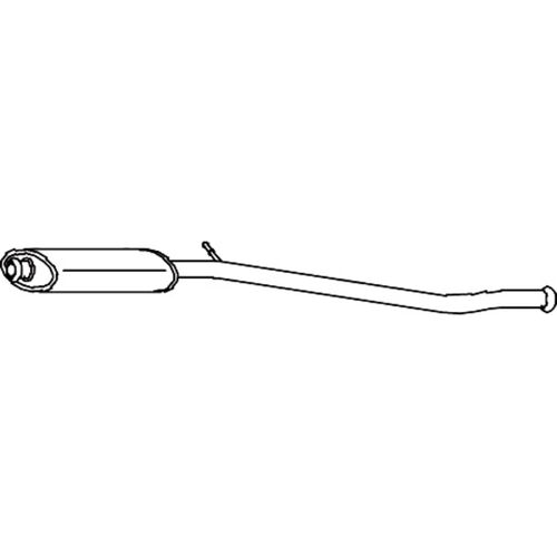 Redback MUFFLERS BOLT-ON to suit Peugeot 206 (09/1999 - 09/2004)