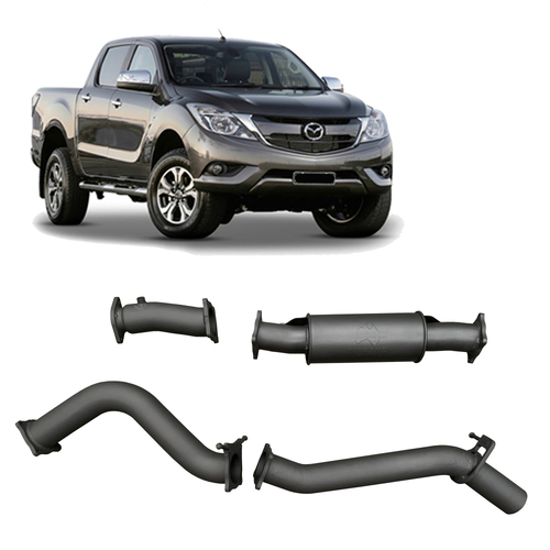 Redback Extreme Duty Exhaust to suit Mazda BT-50 (07/2016 - 09/2020)