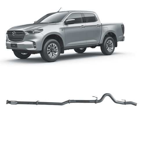 Redback Extreme Duty Exhaust to suit Mazda BT-50 (08/2020 - on)