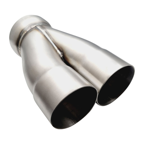 2 into 1 3" ID 4" OD 304 Stainless Merge Collector