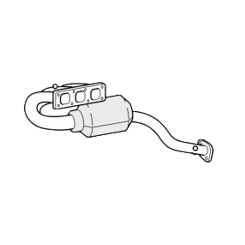 Redback Manifold Catalytic Converter for BMW 5 (09/2000 - 01/2010)