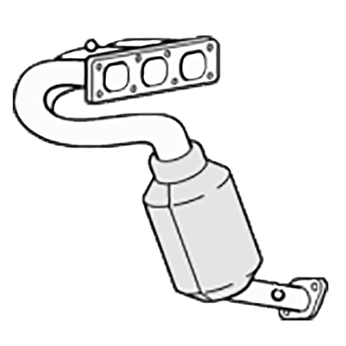 Redback Manifold Catalytic Converter for BMW 5 (09/2000 - 01/2010)