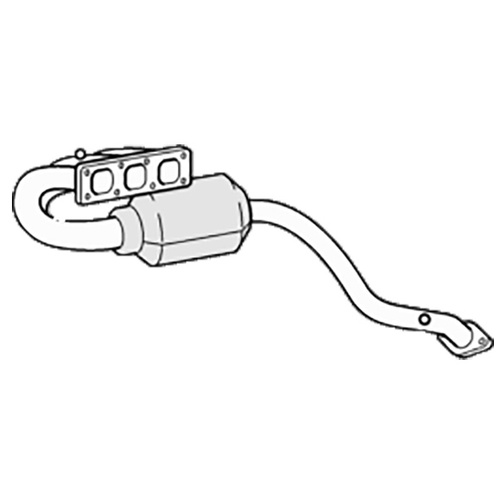Redback Manifold Catalytic Converter for BMW X5 (04/2000 - 10/2006)