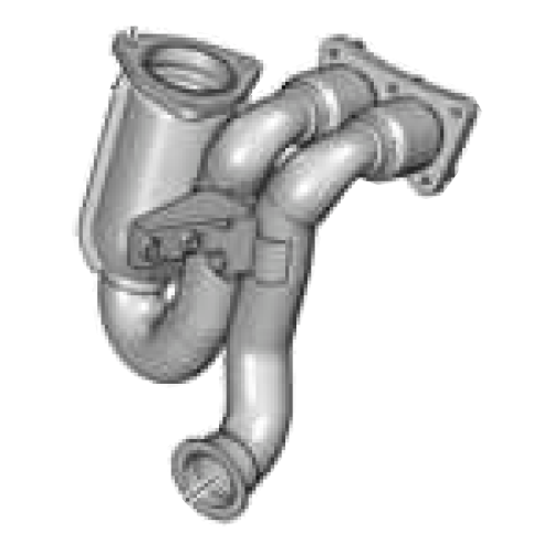 Redback Manifold Catalytic Converter for Citroen C5 (01/2000 - 09/2009), Peugeot 406 (01/2000 - 09/2009), 607 (01/2000 - 09/2009)