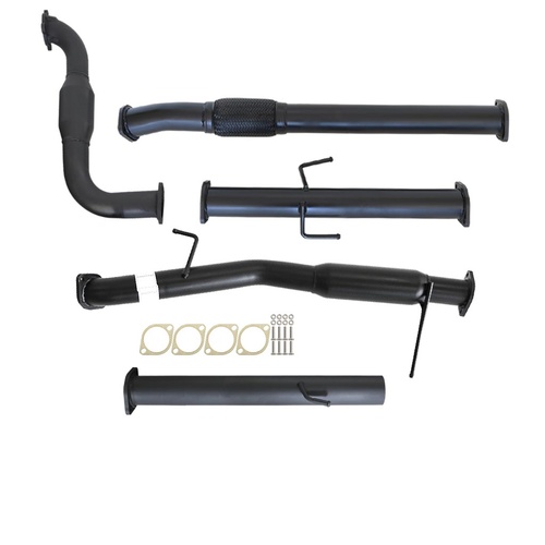 Performance Exhaust for Mitsubishi Triton MN 7/2009 - 1/2015 2.5L 4D56 3 Inch Turbo Back Exhaust