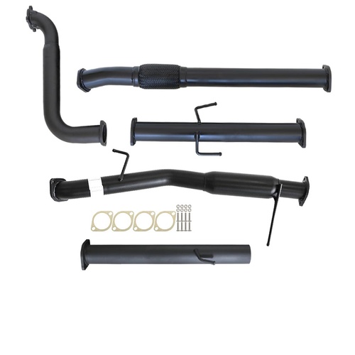 Performance Exhaust for Mitsubishi Triton MN 7/2009 - 1/2015 2.5L 4D56 3 Inch Turbo Back Exhaust