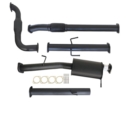Performance Exhaust for Mitsubishi Triton MN 7/2009 - 1/2015 2.5L 4D56 3 Inch Turbo Back Exhaust
