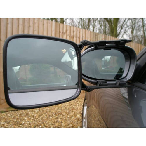Milenco Safety Towing Mirror Convex -Single