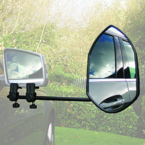 Milenco Falcon Towing Mirror Twin pack Convex